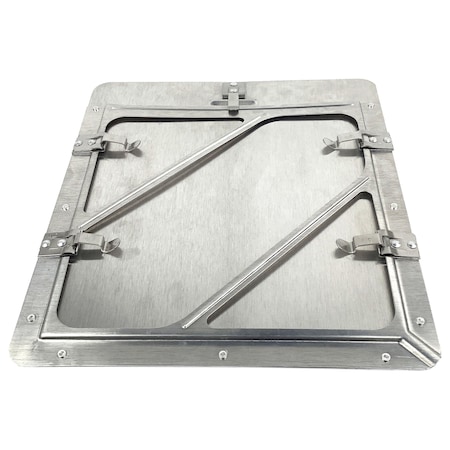 Labelmaster Slidemaster Placard Holder, Mill, 5 Clips 80SMP-WT